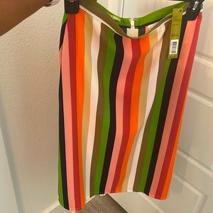 Brand new Gianni Bini candy striped skirt